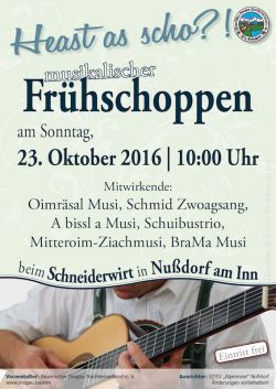 Sänger- und Musikantenfrühschoppen