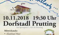 Einladung zum Volksmusikabend mit Tanz.