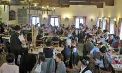 Die Besucher sangen kräftig mit.