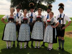 Die Gruppe Vogtareuth I, Sieger der aktiven Gruppen