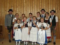 Bestplazierte mit Gauvorstand und Gauvorplattlern