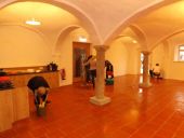 Endreinigung im Speisesaal