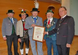 Georg Schinnagl, Oswald Gredler, Walter Weinzierl, Max Bertl, Landeshauptmann Günther Platter