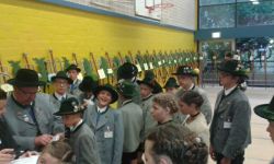 Vorbereitungen vor dem Zug