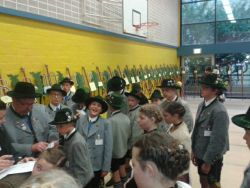 Vorbereitungen vor dem Zug