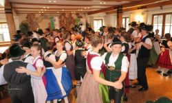 Die Tanzfläche war gut gefüllt.