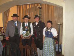v.l.: Georg Schinnagl, Sepp Bartsch, Markus Kronberger, Rosi Spiel