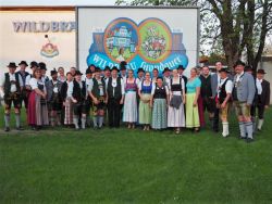 Die Brauchtumswarte bei der Privatbrauerei Wildbräu-Grandauer.