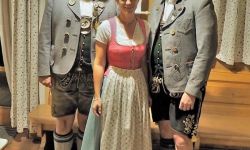 Die wiedergewählten Musikwarte Regina Hellthaler und Thomas Weinzierl.