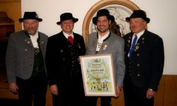 Georg Schinnagl, Armin Schmid, Sebastian Fink und Peter Huber