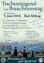 Trachtenjugend Brauchtumstag Flyer