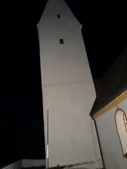 Der Turm der Sensauer St. Martinskirche